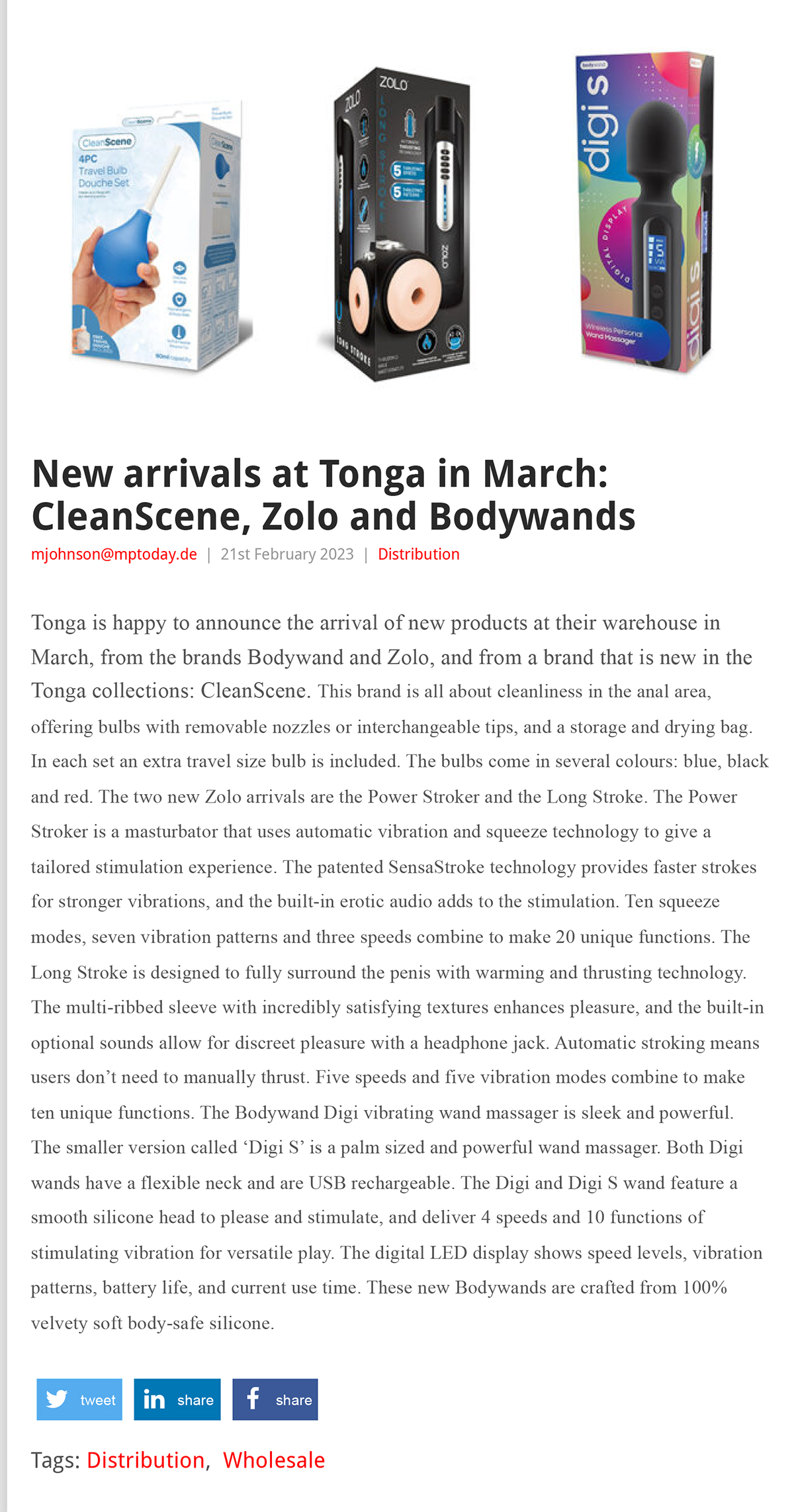 2023-02 EAN Online - CleanScene Zolo Bodywand